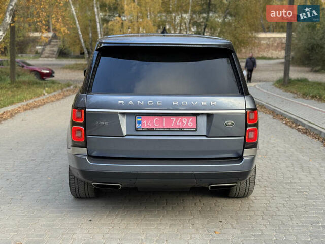 Ленд Ровер Рендж Ровер 2018 у Львові на Automoto.ua Синій Ленд Ровер Рендж Ровер, об'ємом двигуна 3 л та пробігом 130 тис. км за 44400 $, фото 6 на Automoto.ua