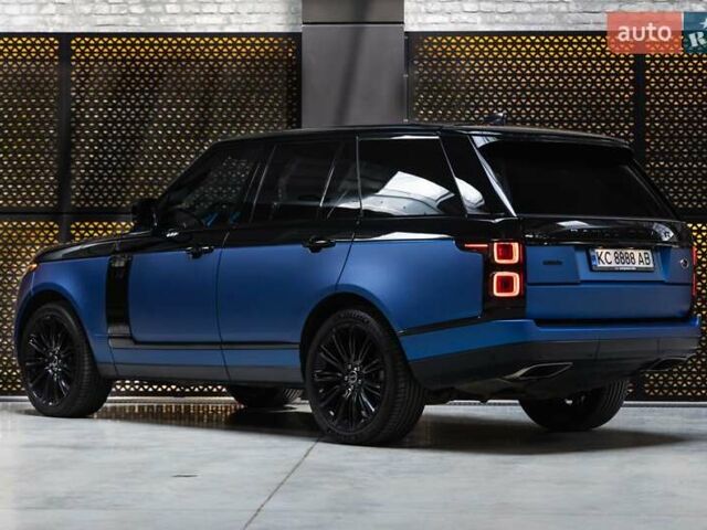 Синій Ленд Ровер Рендж Ровер, об'ємом двигуна 5 л та пробігом 130 тис. км за 65000 $, фото 19 на Automoto.ua