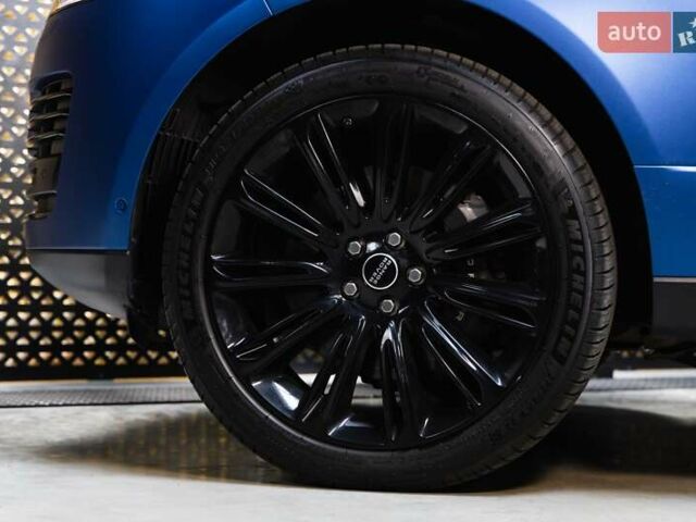 Синій Ленд Ровер Рендж Ровер, об'ємом двигуна 5 л та пробігом 130 тис. км за 65000 $, фото 5 на Automoto.ua