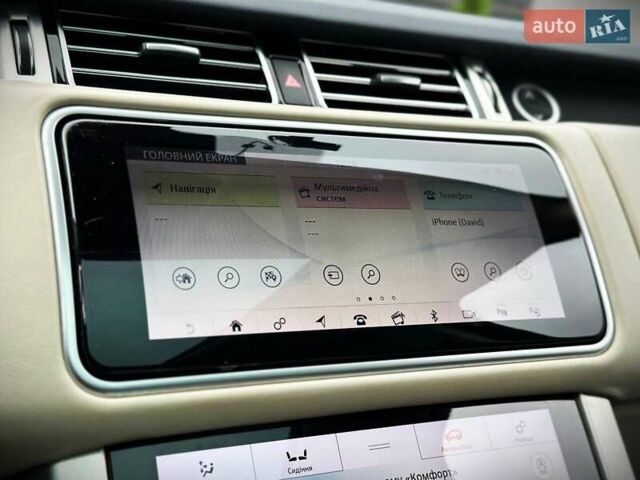 Синій Ленд Ровер Рендж Ровер, об'ємом двигуна 4.37 л та пробігом 197 тис. км за 53500 $, фото 44 на Automoto.ua