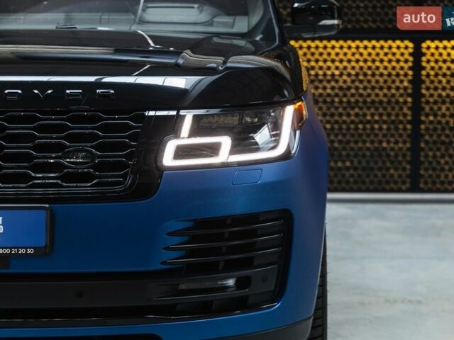 Синий Ленд Ровер Рендж Ровер, объемом двигателя 5 л и пробегом 140 тыс. км за 63000 $, фото 1 на Automoto.ua