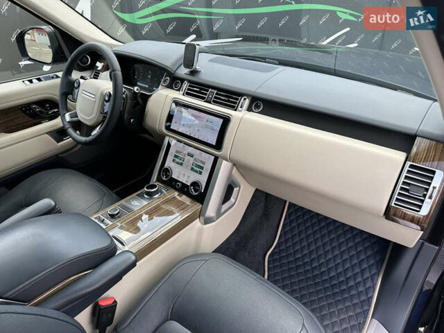 Синий Ленд Ровер Рендж Ровер, объемом двигателя 4.37 л и пробегом 197 тыс. км за 49999 $, фото 9 на Automoto.ua