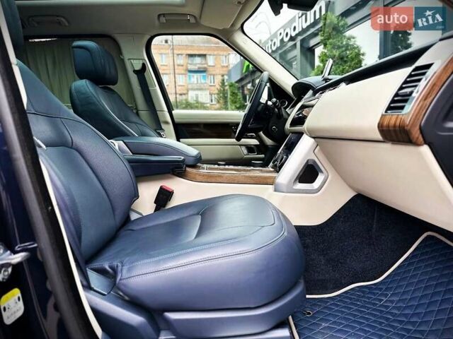 Синій Ленд Ровер Рендж Ровер, об'ємом двигуна 4.37 л та пробігом 197 тис. км за 53500 $, фото 30 на Automoto.ua