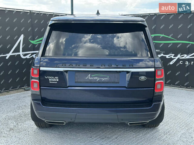Синий Ленд Ровер Рендж Ровер, объемом двигателя 4.37 л и пробегом 197 тыс. км за 49999 $, фото 3 на Automoto.ua