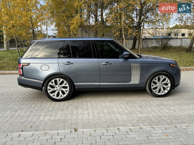 Ленд Ровер Рендж Ровер 2018 у Львові на Automoto.ua Синій Ленд Ровер Рендж Ровер, об'ємом двигуна 3 л та пробігом 130 тис. км за 44400 $, фото 7 на Automoto.ua