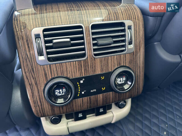 Синий Ленд Ровер Рендж Ровер, объемом двигателя 4.37 л и пробегом 197 тыс. км за 49999 $, фото 33 на Automoto.ua