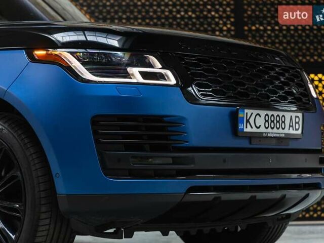 Синій Ленд Ровер Рендж Ровер, об'ємом двигуна 5 л та пробігом 130 тис. км за 65000 $, фото 57 на Automoto.ua