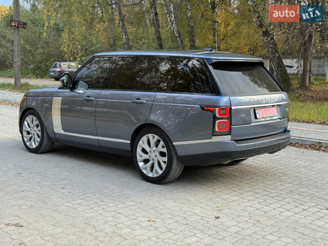 Ленд Ровер Рендж Ровер 2018 у Львові на Automoto.ua Синій Ленд Ровер Рендж Ровер, об'ємом двигуна 3 л та пробігом 130 тис. км за 44400 $, фото 3 на Automoto.ua