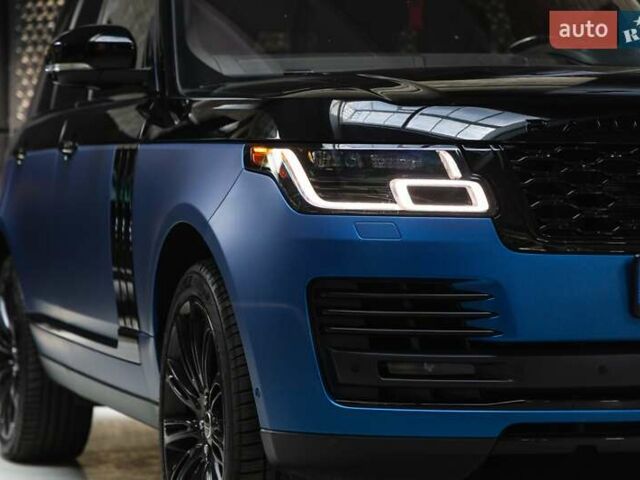 Синій Ленд Ровер Рендж Ровер, об'ємом двигуна 5 л та пробігом 130 тис. км за 65000 $, фото 58 на Automoto.ua