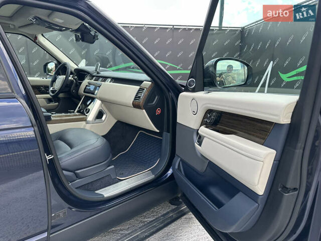 Синий Ленд Ровер Рендж Ровер, объемом двигателя 4.37 л и пробегом 197 тыс. км за 49999 $, фото 6 на Automoto.ua