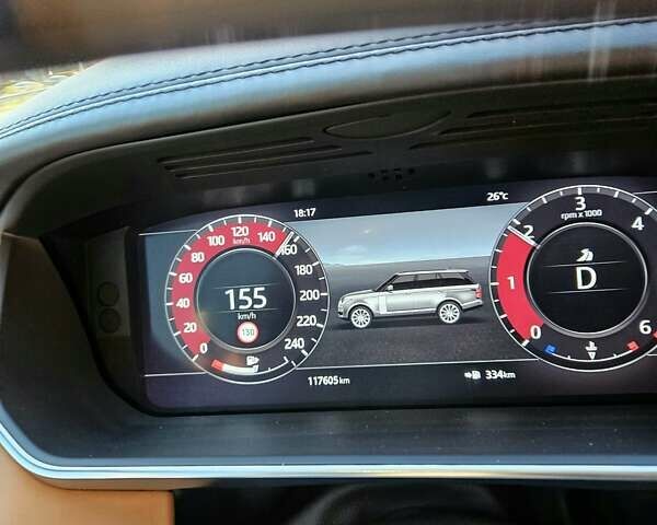 Синій Ленд Ровер Рендж Ровер, об'ємом двигуна 4.37 л та пробігом 117 тис. км за 76666 $, фото 103 на Automoto.ua
