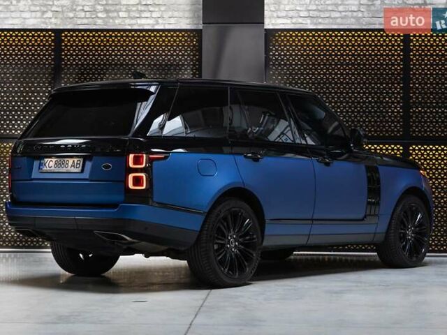 Синій Ленд Ровер Рендж Ровер, об'ємом двигуна 5 л та пробігом 130 тис. км за 65000 $, фото 70 на Automoto.ua