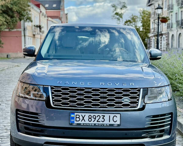 Синий Ленд Ровер Рендж Ровер, объемом двигателя 3 л и пробегом 115 тыс. км за 50999 $, фото 2 на Automoto.ua