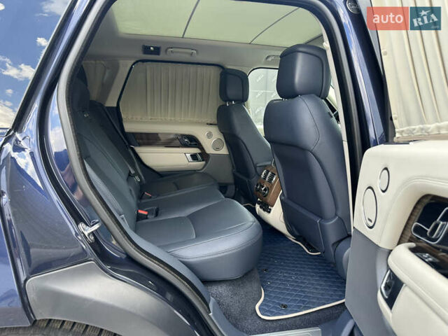 Синий Ленд Ровер Рендж Ровер, объемом двигателя 4.37 л и пробегом 197 тыс. км за 49999 $, фото 14 на Automoto.ua