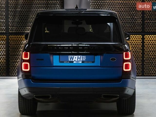 Синий Ленд Ровер Рендж Ровер, объемом двигателя 5 л и пробегом 140 тыс. км за 63000 $, фото 13 на Automoto.ua