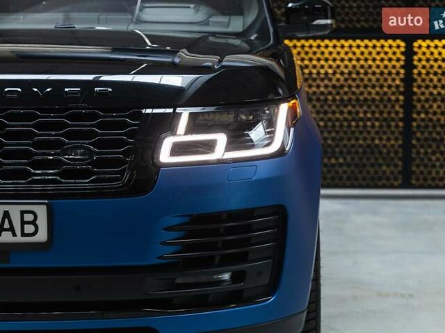 Синій Ленд Ровер Рендж Ровер, об'ємом двигуна 5 л та пробігом 130 тис. км за 65000 $, фото 64 на Automoto.ua