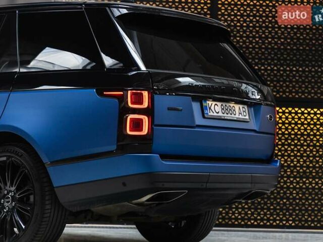 Синій Ленд Ровер Рендж Ровер, об'ємом двигуна 5 л та пробігом 130 тис. км за 65000 $, фото 15 на Automoto.ua