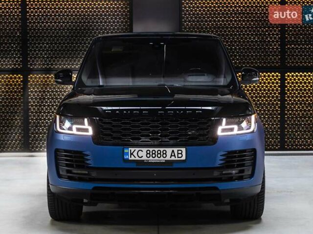 Синій Ленд Ровер Рендж Ровер, об'ємом двигуна 5 л та пробігом 130 тис. км за 65000 $, фото 72 на Automoto.ua
