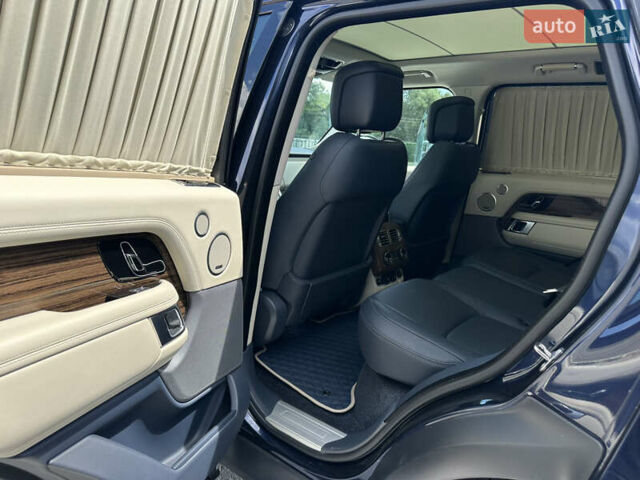 Синий Ленд Ровер Рендж Ровер, объемом двигателя 4.37 л и пробегом 197 тыс. км за 49999 $, фото 30 на Automoto.ua