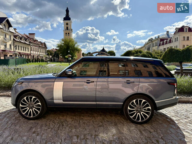 Синий Ленд Ровер Рендж Ровер, объемом двигателя 3 л и пробегом 115 тыс. км за 50999 $, фото 12 на Automoto.ua