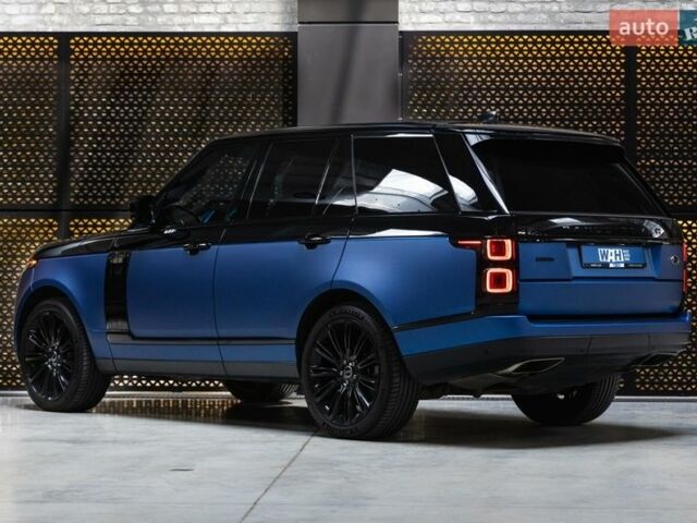 Синий Ленд Ровер Рендж Ровер, объемом двигателя 5 л и пробегом 140 тыс. км за 63000 $, фото 9 на Automoto.ua