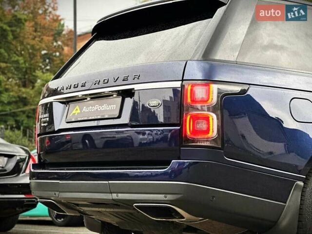 Синий Ленд Ровер Рендж Ровер, объемом двигателя 4.37 л и пробегом 197 тыс. км за 56000 $, фото 14 на Automoto.ua