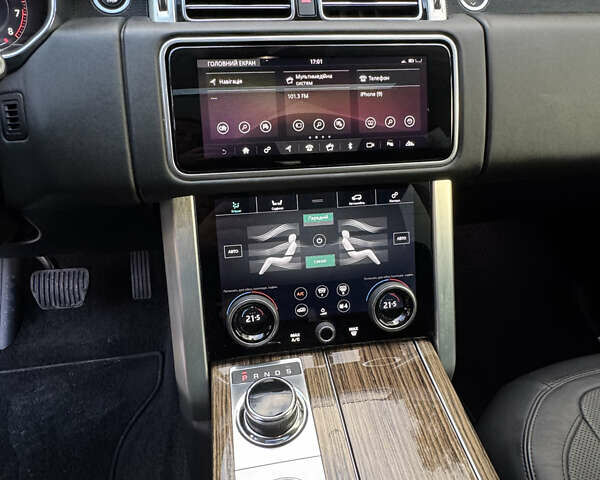 Ленд Ровер Рендж Ровер 2018 у Львові на Automoto.ua Синій Ленд Ровер Рендж Ровер, об'ємом двигуна 3 л та пробігом 130 тис. км за 44400 $, фото 20 на Automoto.ua