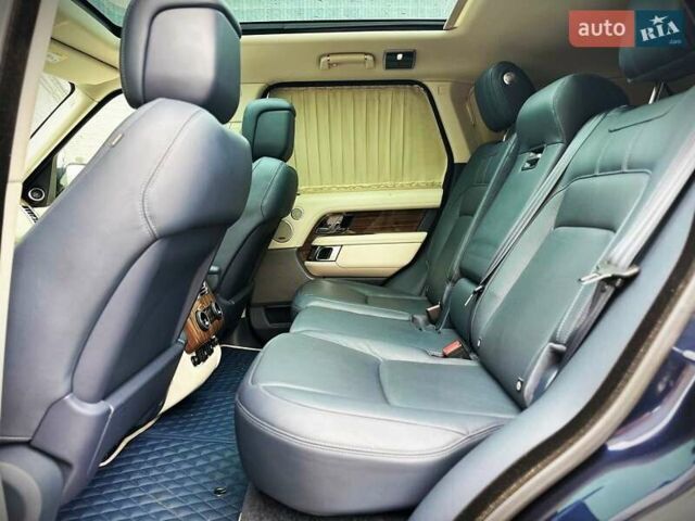 Синій Ленд Ровер Рендж Ровер, об'ємом двигуна 4.37 л та пробігом 197 тис. км за 53500 $, фото 34 на Automoto.ua