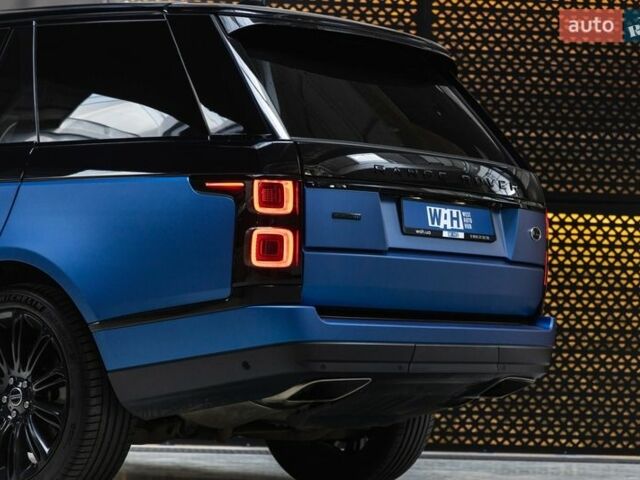 Синий Ленд Ровер Рендж Ровер, объемом двигателя 5 л и пробегом 140 тыс. км за 63000 $, фото 10 на Automoto.ua