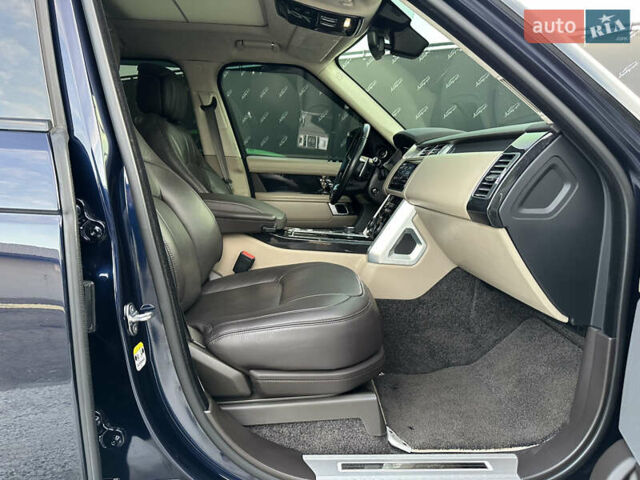 Синий Ленд Ровер Рендж Ровер, объемом двигателя 4.37 л и пробегом 104 тыс. км за 72000 $, фото 25 на Automoto.ua