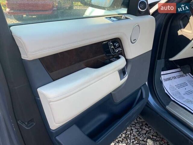 Синий Ленд Ровер Рендж Ровер, объемом двигателя 3 л и пробегом 176 тыс. км за 49500 $, фото 15 на Automoto.ua