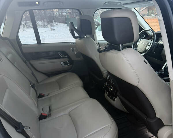 Синий Ленд Ровер Рендж Ровер, объемом двигателя 3 л и пробегом 72 тыс. км за 49500 $, фото 16 на Automoto.ua