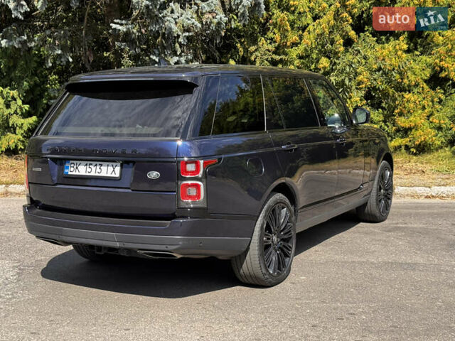 Ленд Ровер Рендж Ровер 2019 в Киеве на Automoto.ua Синий Ленд Ровер Рендж Ровер, объемом двигателя 5 л и пробегом 87 тыс. км за 63500 $, фото 16 на Automoto.ua
