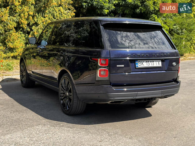 Ленд Ровер Рендж Ровер 2019 в Киеве на Automoto.ua Синий Ленд Ровер Рендж Ровер, объемом двигателя 5 л и пробегом 87 тыс. км за 63500 $, фото 14 на Automoto.ua