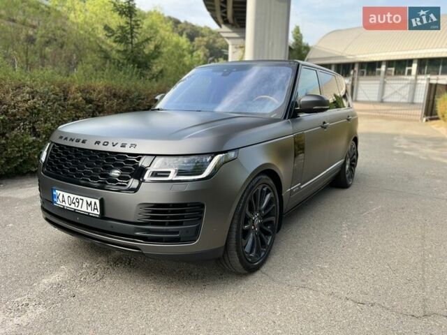 Синій Ленд Ровер Рендж Ровер, об'ємом двигуна 4.37 л та пробігом 118 тис. км за 75000 $, фото 77 на Automoto.ua