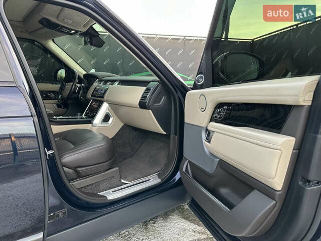 Синий Ленд Ровер Рендж Ровер, объемом двигателя 4.37 л и пробегом 104 тыс. км за 72000 $, фото 24 на Automoto.ua