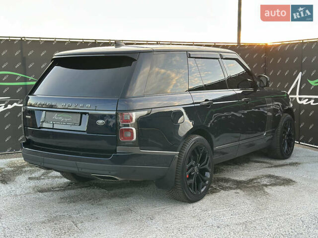 Синий Ленд Ровер Рендж Ровер, объемом двигателя 4.37 л и пробегом 104 тыс. км за 72000 $, фото 45 на Automoto.ua