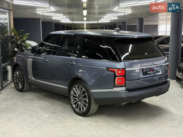 Синий Ленд Ровер Рендж Ровер, объемом двигателя 3 л и пробегом 121 тыс. км за 52000 $, фото 9 на Automoto.ua