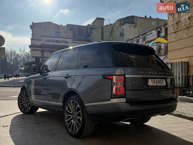 Синій Ленд Ровер Рендж Ровер, об'ємом двигуна 3 л та пробігом 123 тис. км за 47999 $, фото 6 на Automoto.ua
