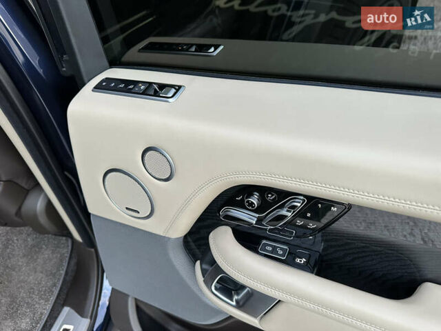 Синий Ленд Ровер Рендж Ровер, объемом двигателя 4.37 л и пробегом 104 тыс. км за 72000 $, фото 35 на Automoto.ua