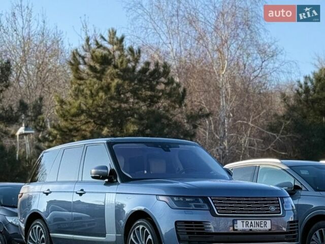 Синій Ленд Ровер Рендж Ровер, об'ємом двигуна 3 л та пробігом 123 тис. км за 47999 $, фото 3 на Automoto.ua