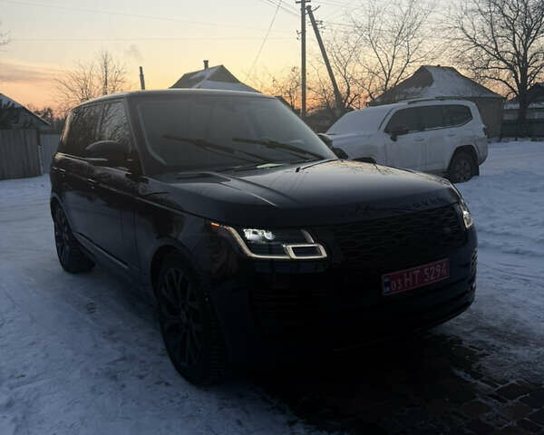 Синий Ленд Ровер Рендж Ровер, объемом двигателя 3 л и пробегом 72 тыс. км за 49500 $, фото 9 на Automoto.ua