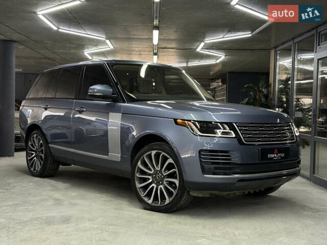 Синий Ленд Ровер Рендж Ровер, объемом двигателя 3 л и пробегом 121 тыс. км за 52000 $, фото 1 на Automoto.ua