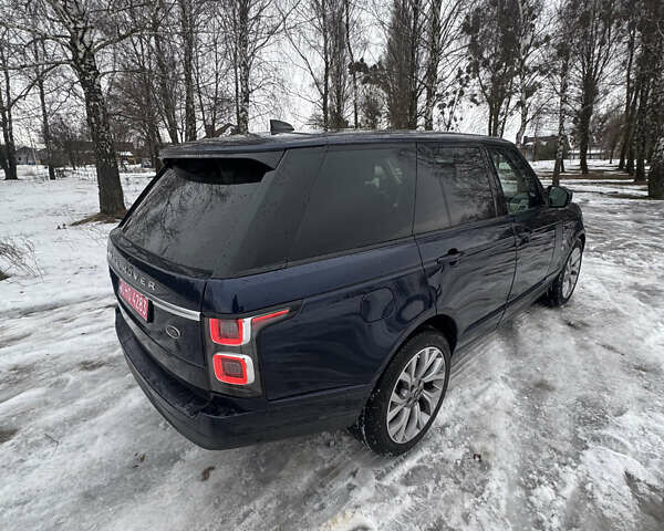 Синій Ленд Ровер Рендж Ровер, об'ємом двигуна 3 л та пробігом 55 тис. км за 55000 $, фото 5 на Automoto.ua