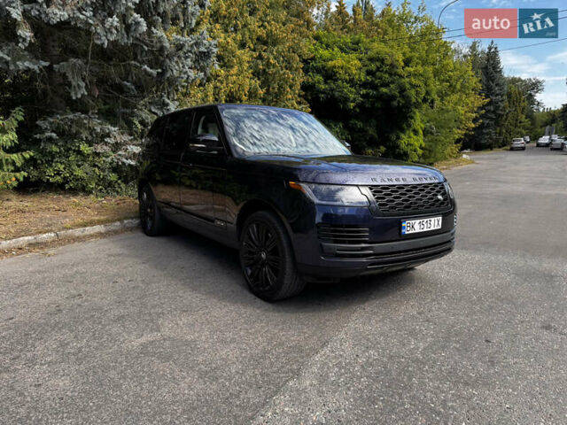 Ленд Ровер Рендж Ровер 2019 в Киеве на Automoto.ua Синий Ленд Ровер Рендж Ровер, объемом двигателя 5 л и пробегом 87 тыс. км за 63500 $, фото 4 на Automoto.ua