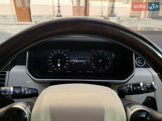 Синій Ленд Ровер Рендж Ровер, об'ємом двигуна 3 л та пробігом 123 тис. км за 47999 $, фото 11 на Automoto.ua