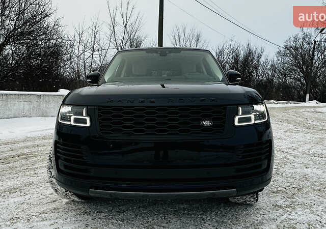 Синий Ленд Ровер Рендж Ровер, объемом двигателя 3 л и пробегом 72 тыс. км за 49500 $, фото 3 на Automoto.ua