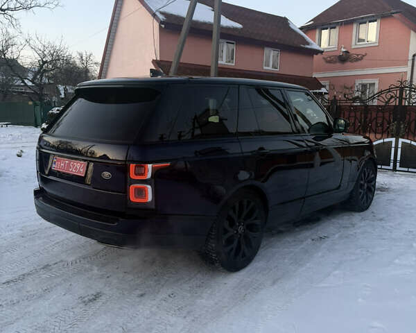 Синий Ленд Ровер Рендж Ровер, объемом двигателя 3 л и пробегом 72 тыс. км за 49500 $, фото 12 на Automoto.ua