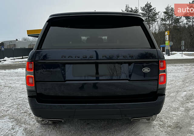 Синий Ленд Ровер Рендж Ровер, объемом двигателя 3 л и пробегом 72 тыс. км за 49500 $, фото 2 на Automoto.ua