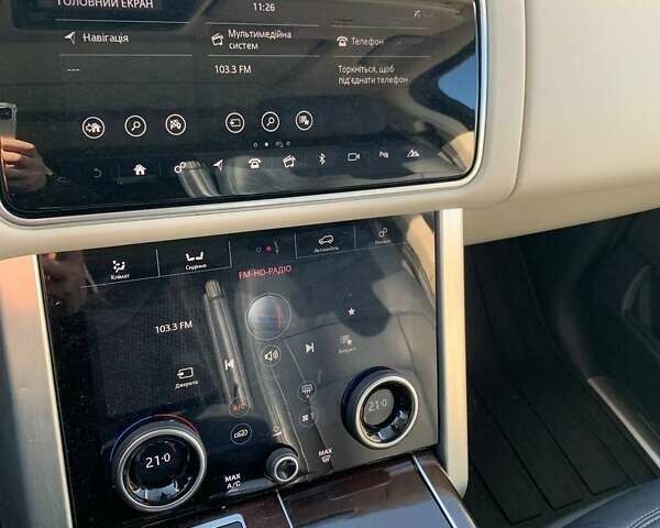 Синий Ленд Ровер Рендж Ровер, объемом двигателя 3 л и пробегом 176 тыс. км за 49500 $, фото 16 на Automoto.ua